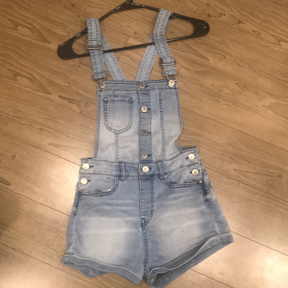 Over all shorts.